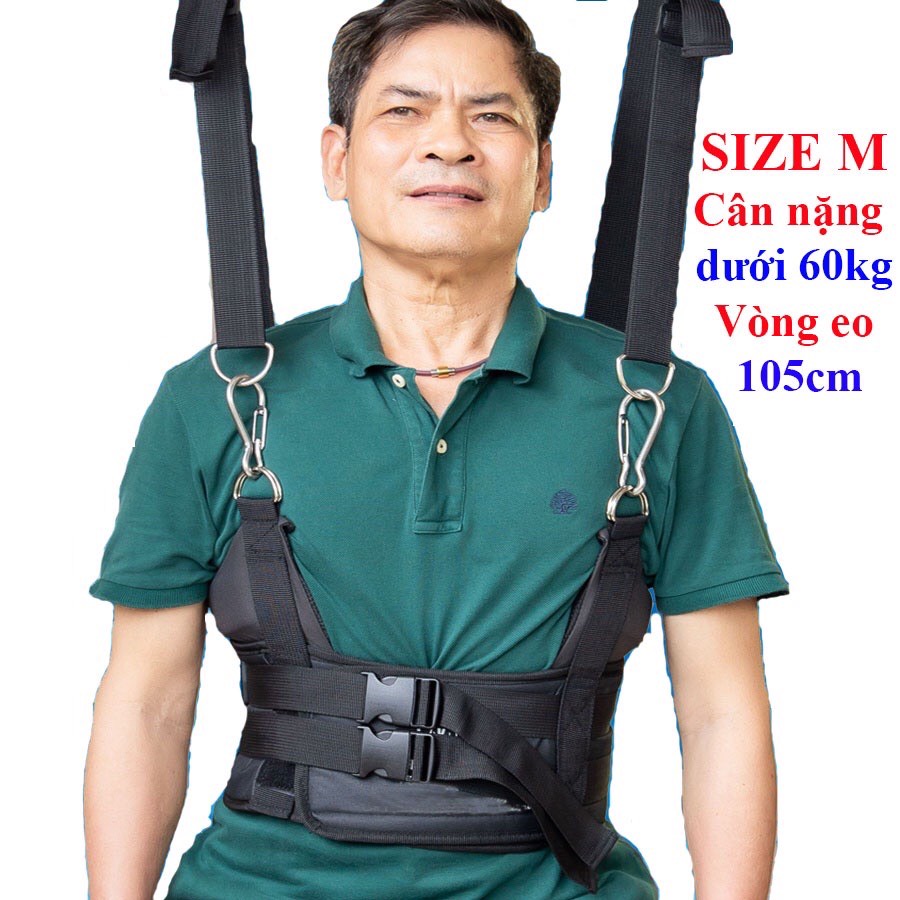 Đai treo kéo dãn cột sống đai lưng cột sống đai đeo thoát vị đĩa đệm đeo dãn cột sống