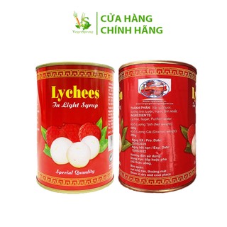 Vải thiều nước đường thanh hà 565g