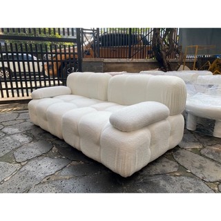 Ghế sofa lông cừu - ghế sofa vuông