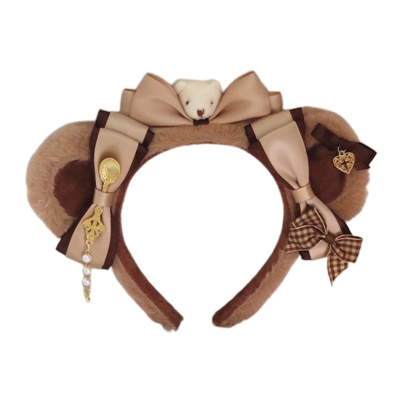 Băng Đô Tai Gấu Hoạt Hình Hóa Trang Lolita