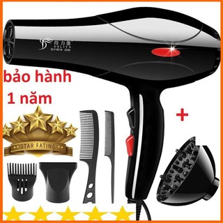 Máy sấy tóc tạo kiểu deliya, có 2 chiều nóng lạnh - công suất lớn 2200w