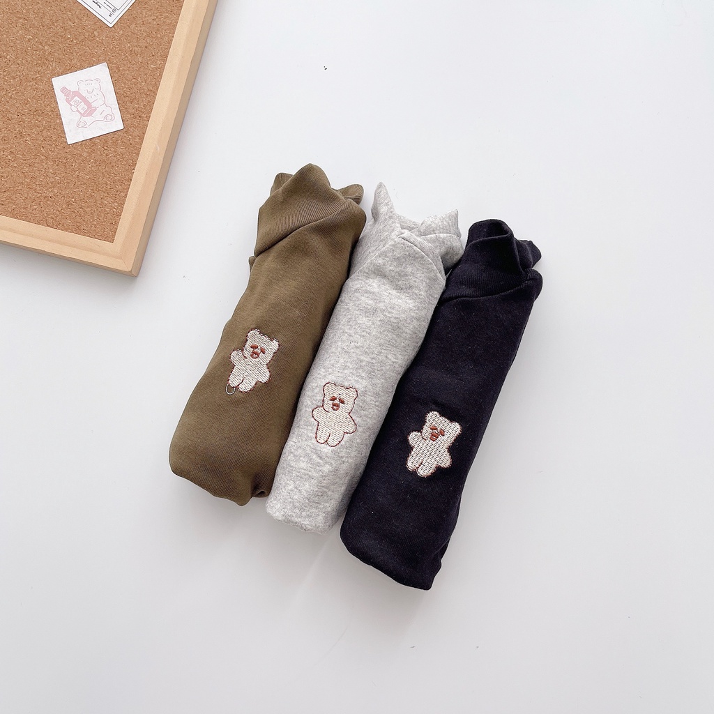 SET 3 ÁO GIỮ NHIỆT THÊU GẤU