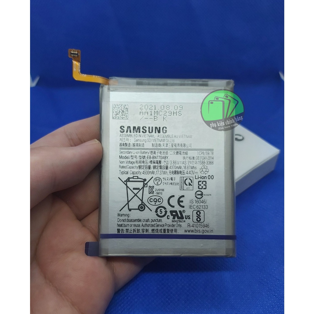 Pin Samsung Galaxy Note 10 LITE  - Chuẩn Chính Hãng - BH 06 tháng