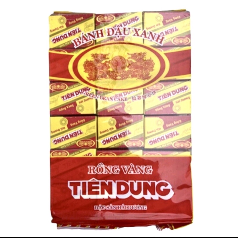 Đậu xanh Rồng Vàng Tiên Dung 1 gói 36 hộp