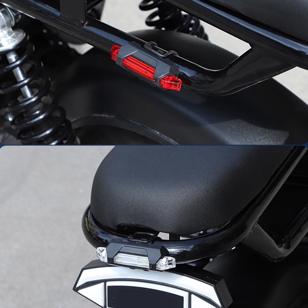 Đèn Cảnh Báo Gắn Đuôi Xe Máy / Xe Đạp / Máy Bay Có Điều Khiển Từ Xa 7 Màu Sắc