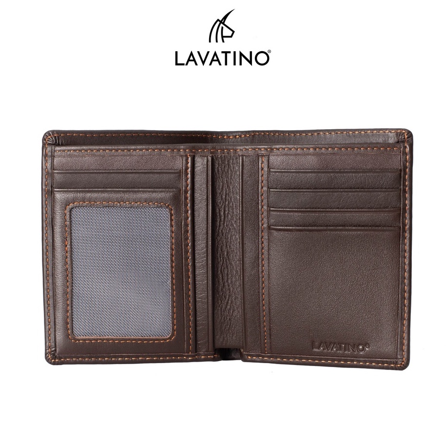 Ví bóp nam Classic 04 da bò mềm có ngăn khóa kéo phong cách đơn giản, tặng kèm phụ kiện gói quà và bảo hành chính hãng L