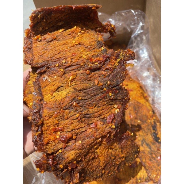 KHÔ BÒ MIẾNG mềm Hồng Ngự, hủ pet 250gr