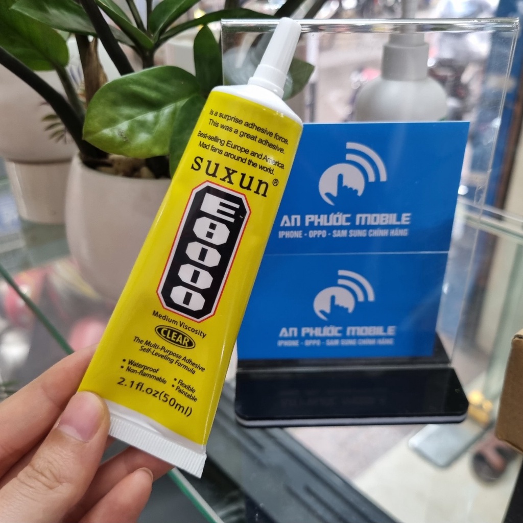 Keo Dán Viền Màn Hình, Nắp Lưng Điện Thoại E8000 / B7000 50ml 15ml keo dán thủ công mỹ nghệ keo dán ron