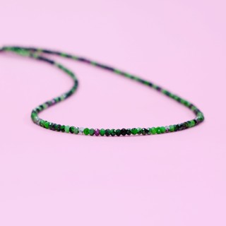 Vòng cổ ruby xanh nam phi upcara