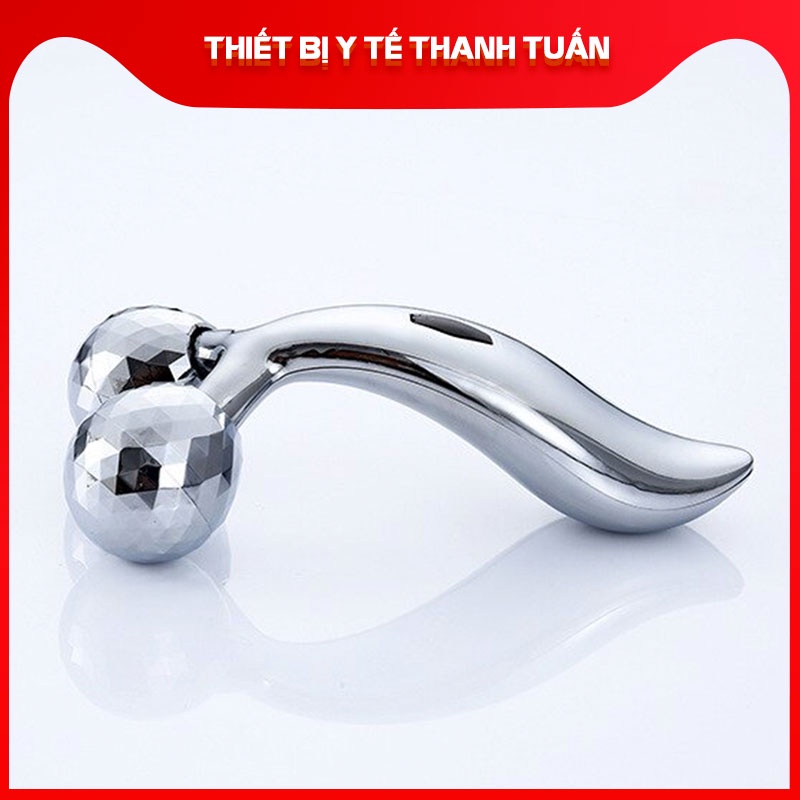 Dụng Cụ Massage Bằng Tay 3D Dùng Cho Mặt Và Cơ Thể - Cây Lăn Massage 3D Hàn Quốc