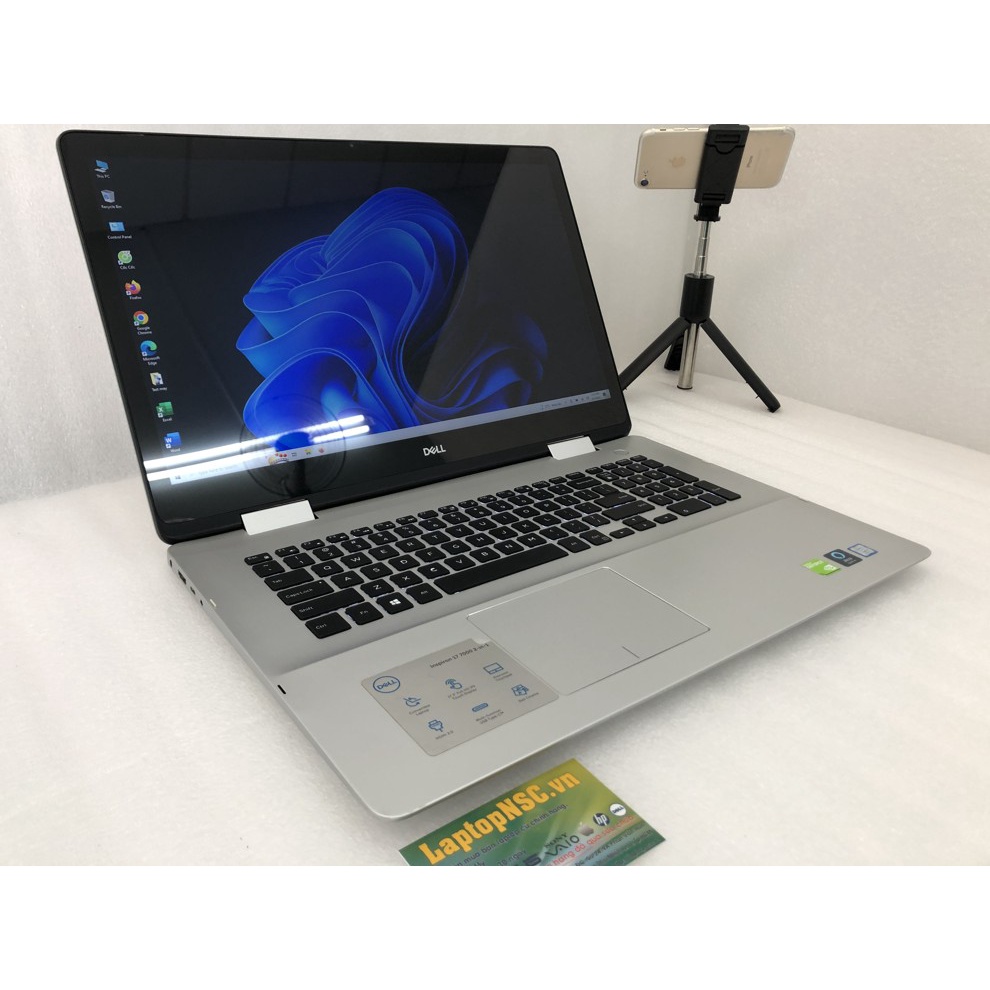 Laptop Dell Inspiron 7786 2 in 1 Core i7 8565U màn hình 17.3-Inch FHD Cảm ứng gập 360 độ