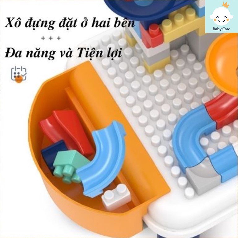 Bàn Lego 142 Chi Tiết Cho Bé, Đồ chơi xếp hình thông minh cho bé