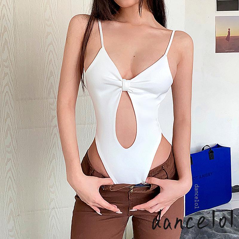 Bộ Áo Liền Quần Khiêu Vũ 1O1 Cổ Chữ V Ôm Dáng Dành Cho Nữ