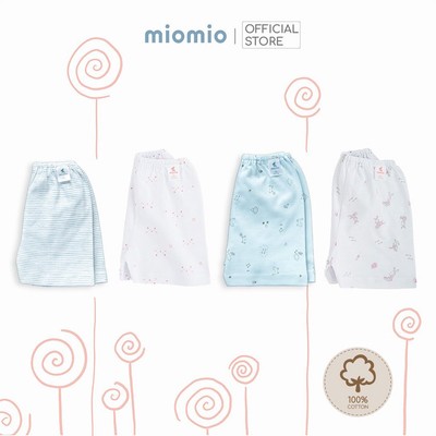 Quần Ngắn Mùa Hè Cho Bé Sơ Sinh - MIOMIO (Size Từ 0-24 Tháng), Chất liệu 100% Cotton.