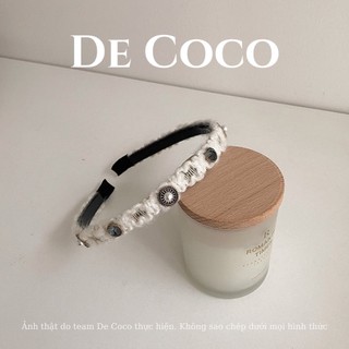 Bờm tóc nữ DECOCO ACC Abi bản nhỏ đính đá DECOCO ACC ACCESSORIES