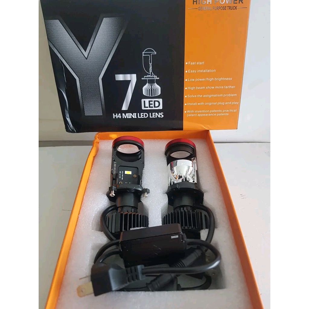 Đèn Led bi cầu mini Y7D- Sáng mạnh. mặt cắt đẹp