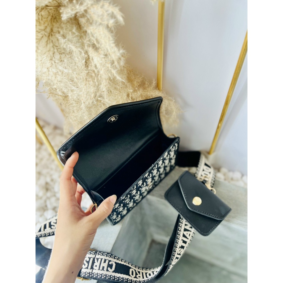 Bộ túi ví đeo chéo CD size nhỏ đựng điện thoại