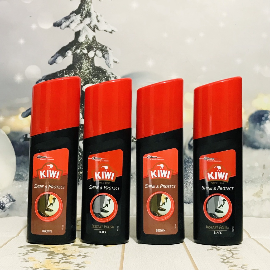 Xi nước đánh giầy KIWI màu đen 75ml