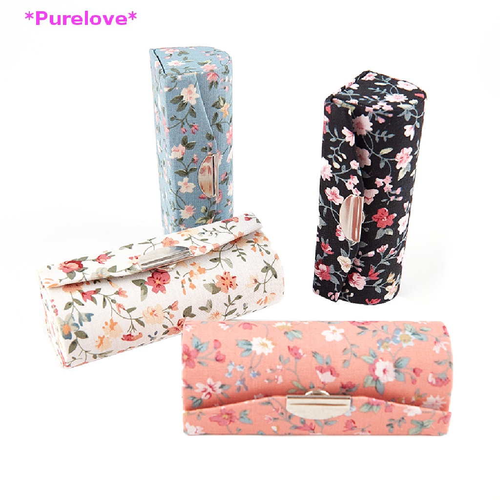 Hộp Đựng Son Môi Kèm Gương Trang Điểm Tiện Dụng Dành Cho Nữ Mới