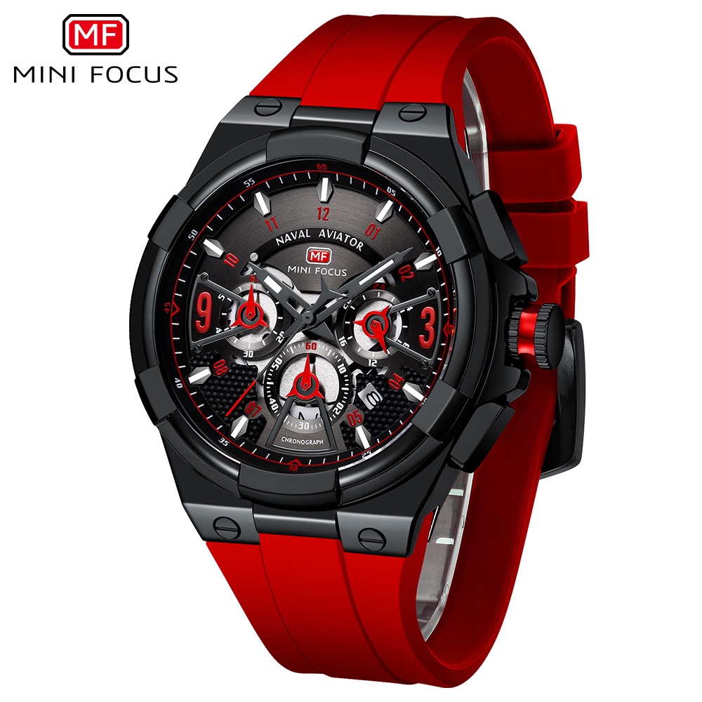 Đồng Hồ Analog Máy Quartz MINI FOCUS MF0402G Sang Trọng Cho Nam