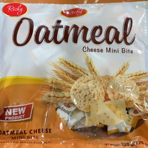 Bánh Yến mạch Richy túi 220-250g Mini Bite