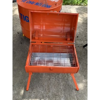 Lò nướng thùng phuy mini