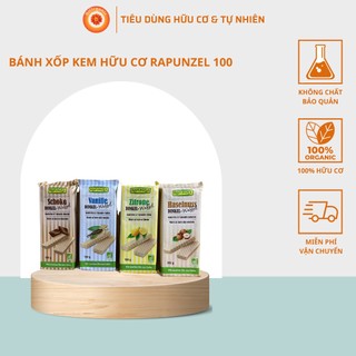 Bánh xốp kem hữu cơ nhiều vị 100g