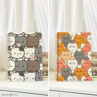 Sổ tay cỡ A5 mèo Basic 120 trang_Guden Stationery