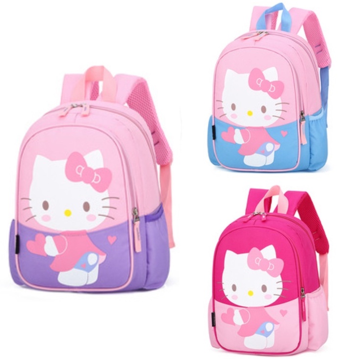 Ba Lô hello kitty Hoạt Hình Đáng Yêu Cho Bé