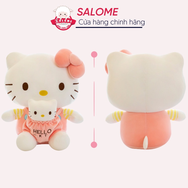 Gấu Bông Mèo Hello Kitty Có Túi Đựng SALOME