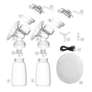 Máy hút sữa điện đôi Real Bubee ( Có chế độ massa kích sữa,điều chỉnh tăng giảm áp lực)