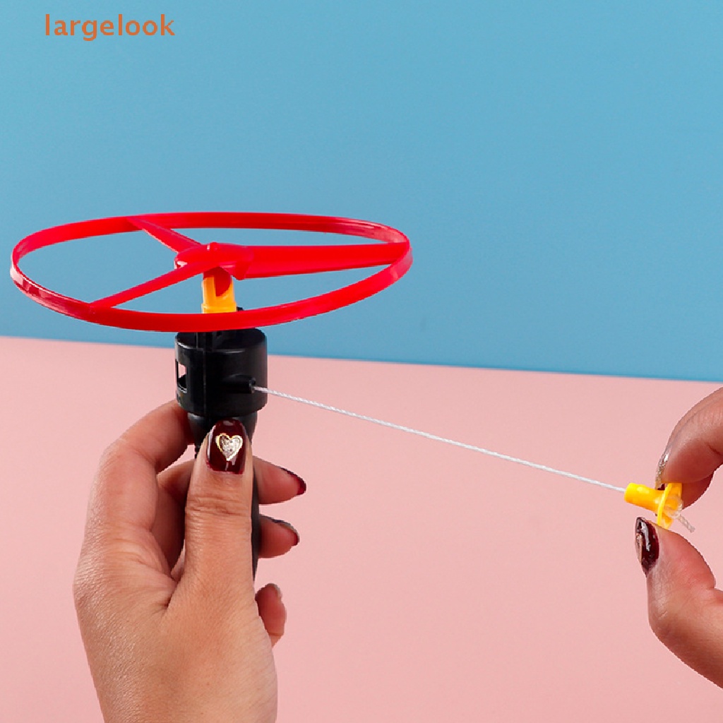 [Biglook] 6 Đĩa Bay Trực Thăng Đồ Chơi Kéo Dây Cót Cho Trẻ Em