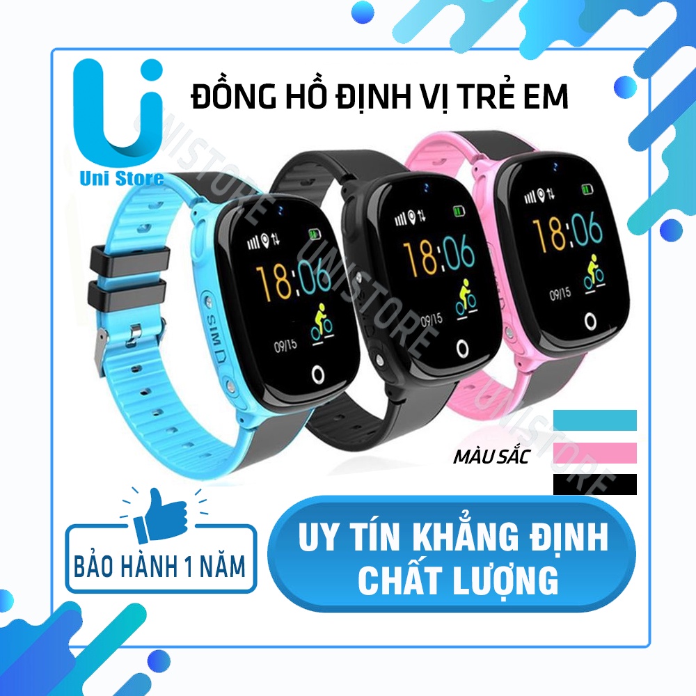 {BẢN 2022 } Đồng Hồ Thông Minh Trẻ Em Chống Nước - HW11 Cảm Ứng - Mượt Nghe Gọi - Định Vị GPS - BẢO HÀNH ĐỔI MỚI | BigBuy360 - bigbuy360.vn