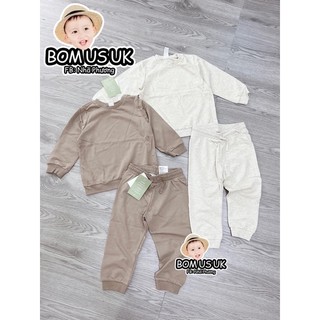 Set 2 bộ nỉ hm auth săn sale 70% cho bé