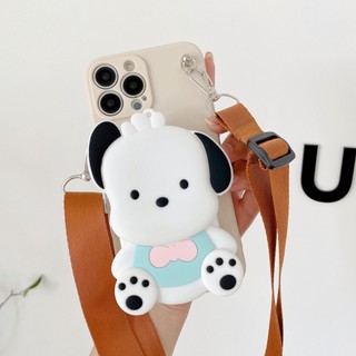 Ốp Điện Thoại Mềm Hình Pochacco Hoạt Hình Cho IPHONE 14 + 13 PRO MAX 12 MINI 11 X XS XR 5 5S SE 2020 6 6S 7 8