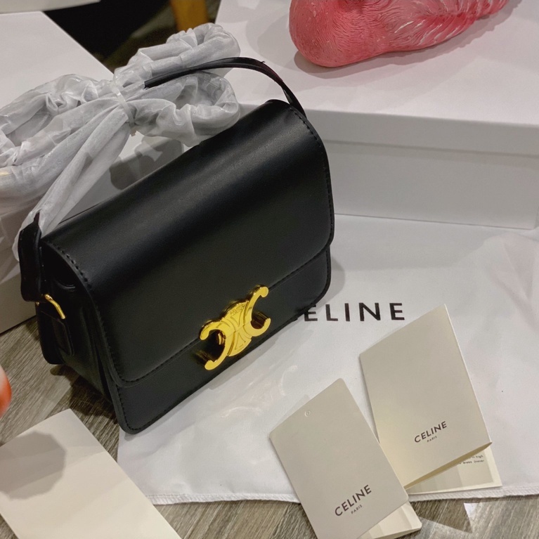 Túi xách nữ cầm tay Celin khóa hoa hàng đẹp cao cấp