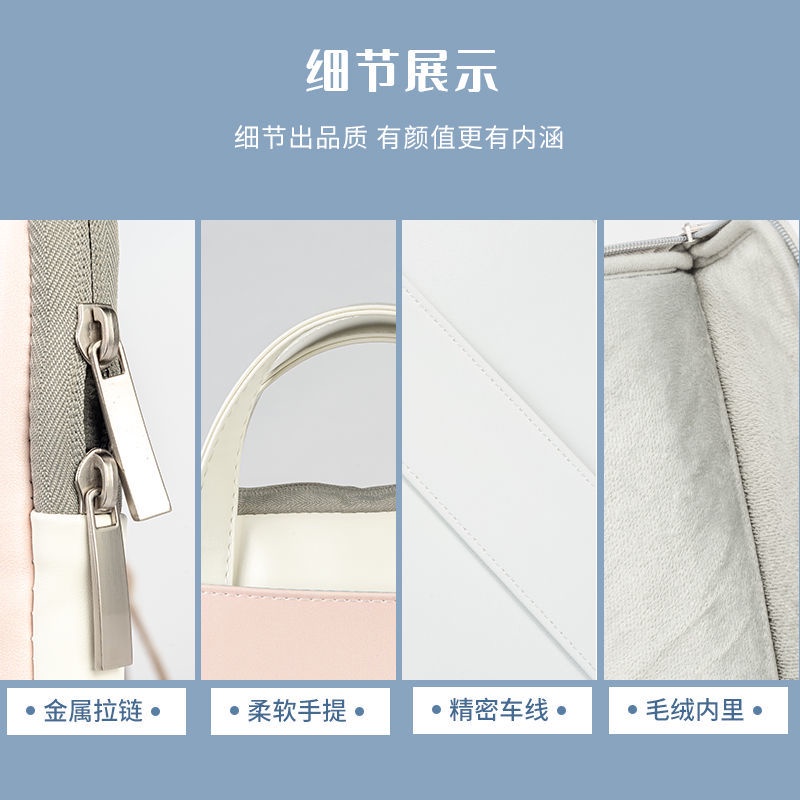 Túi Đựng Laptop 14.6-inch 16.1-inch 15-inch 15.6 inch Bằng Da PU Họa Tiết Hoạt Hình Cậu Bé Bút Chì Shin-chan