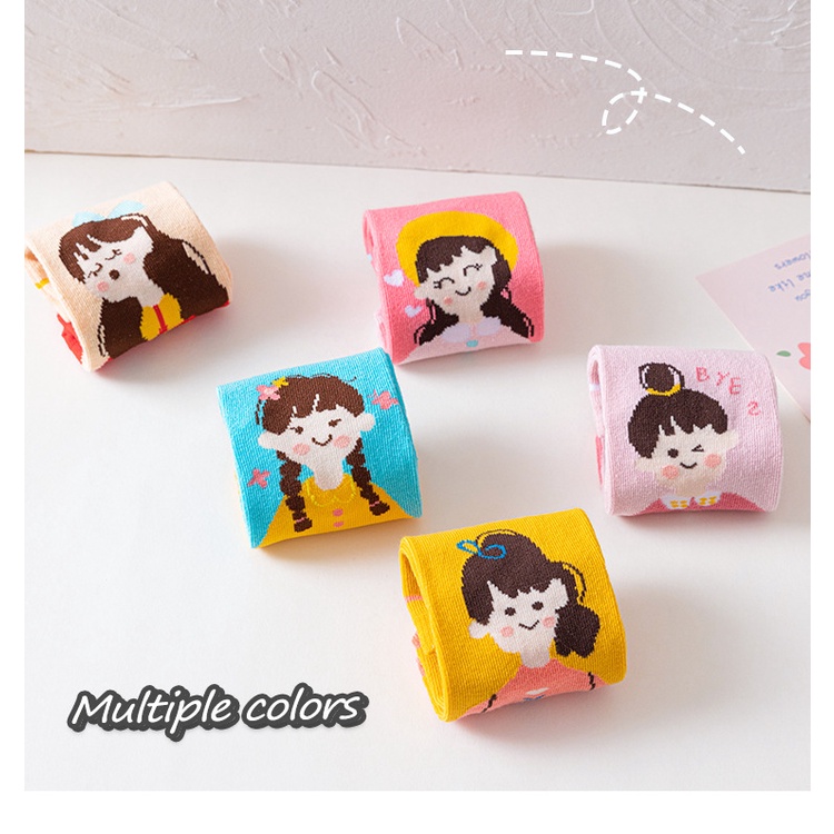 Tất len công chúa đáng yêu cho bé gái size 1-5 tuổi