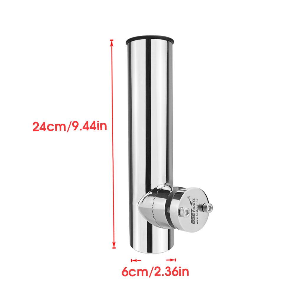 Giá Đỡ Cần Câu Cá 19-26mm Bằng Thép Không Gỉ Có Thể Điều Chỉnh Tiện Dụng