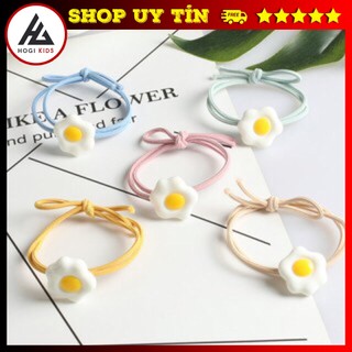 Dây cột tóc, buộc tóc hình trứng ốp la 3D ngộ nghĩnh dễ thương cho nữ - Hogi clothing