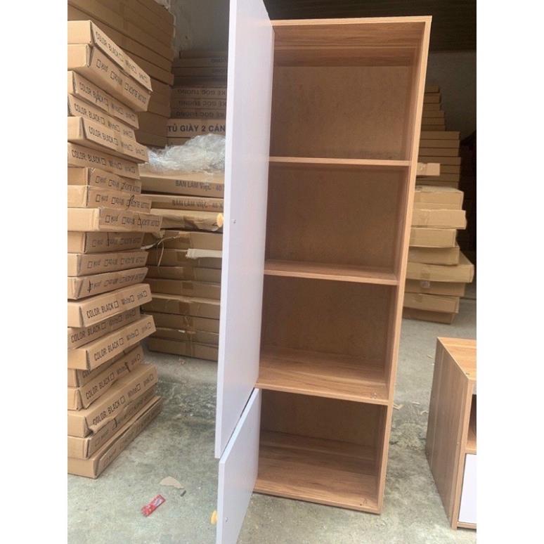 Tủ quần áo, Tủ để đồ đa năng bằng gỗ, 4 tầng 2 cánh tủ SHEDECOR | BigBuy360 - bigbuy360.vn