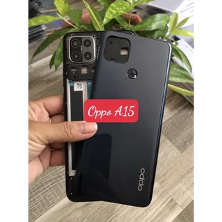 Bộ vỏ zin Oppo A15 / A15S (kèm phím ,kính camera)