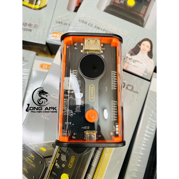pin sạc dự phòng BYZ W89 sạc nhanh 22.5w 10.000 mh