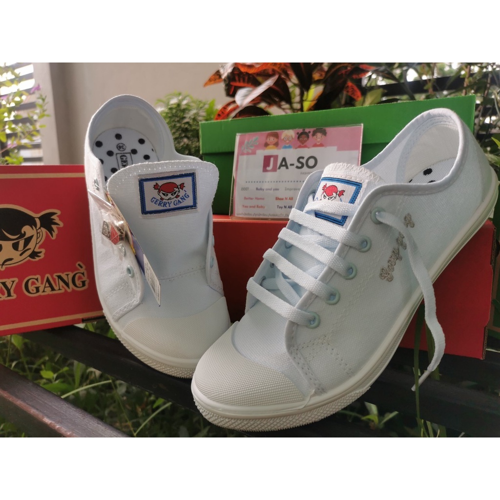 Giày thể thao sinh viên Giày thể thao Vải trắng Gerry Gang F499 / PK888 / G6889