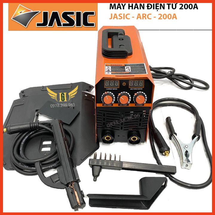 Máy Hàn Điện Tử Máy Hàn Mini JASIC ARC - 200 Dùng Cho Gia Đình, Tặng full bộ phụ kiện