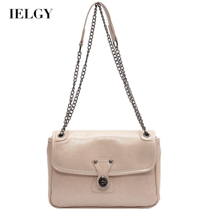 Túi Đeo Vai Dáng Vuông Nhỏ Màu Sắc Trơn Thời Trang Cao Cấp Cho Nữ