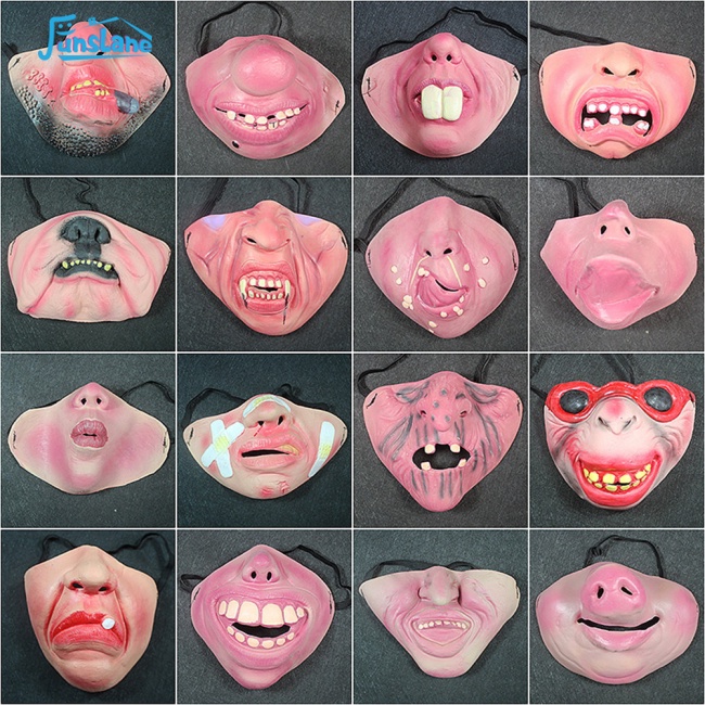 Mặt Nạ Hóa Trang Halloween Hình Chú Hề Kinh Dị