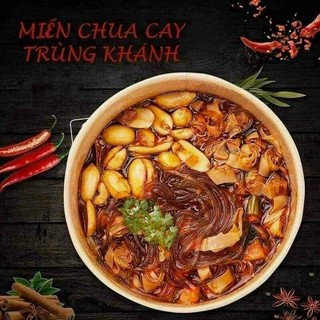 Miến chua cay trùng khánh - vạn người mê