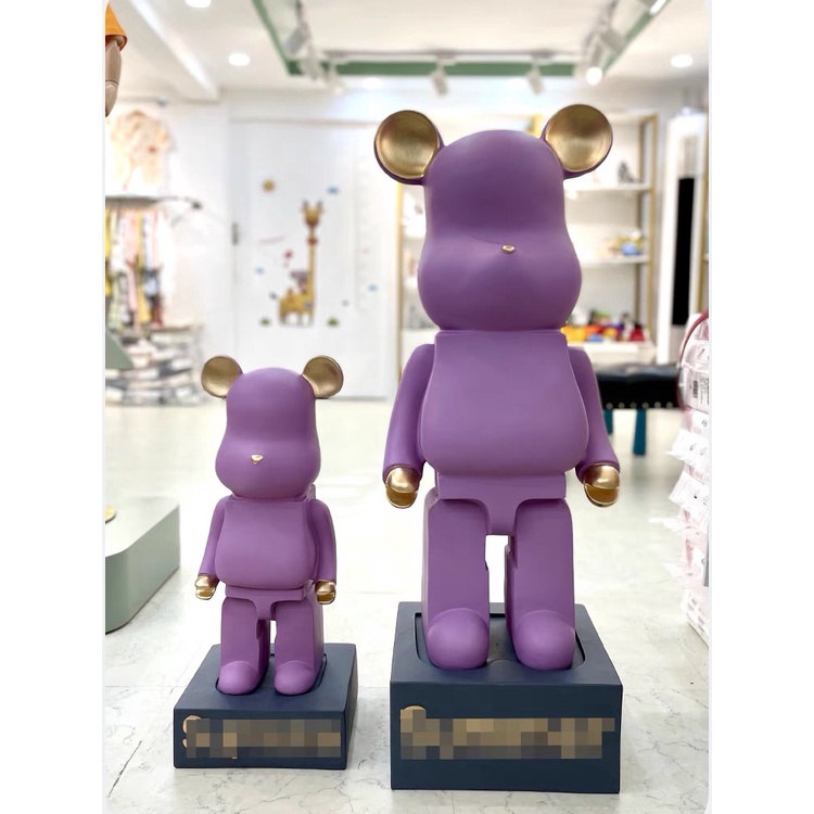 Gấu Bearbrick 50cm, 80cm, 1m, 1m2 hàng nhập khẩu loại 1 cao cấp fullbox phong cách màu sơn lì