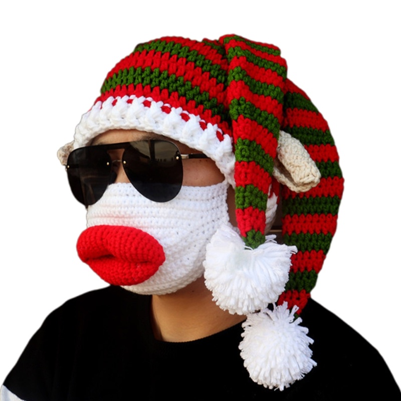 Nón Len Hình Chú Hề Vui Nhộn Phong Cách Giáng Sinh Cho Nam Và Nữ